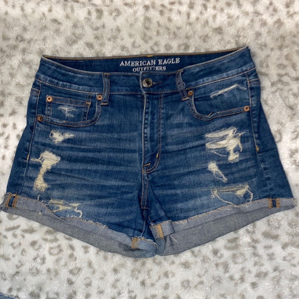 Preloved • AE HI-Rise shorties